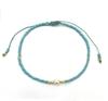 Trendy Deep Blue & Gold Rice Bead Pearl Hand Bracelet: Niche Design Women's Fashion Accessory