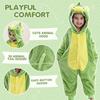 Kleinkind Kinder Flanell Tierkostüm Warmer Schlafanzug Overall für Jungen Mädchen