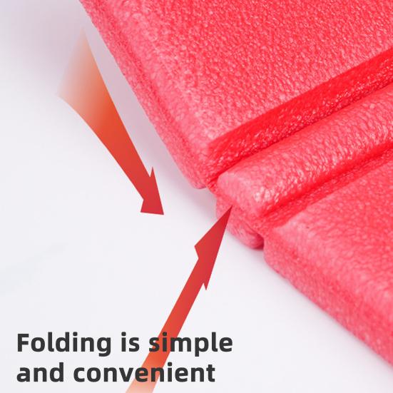 Folding Seat Cushion Portable Waterproof Sitting Mat Lightweight Outdoor Travel Camping Hiking Backpacking Fishing Chair Stadium Seat Pad