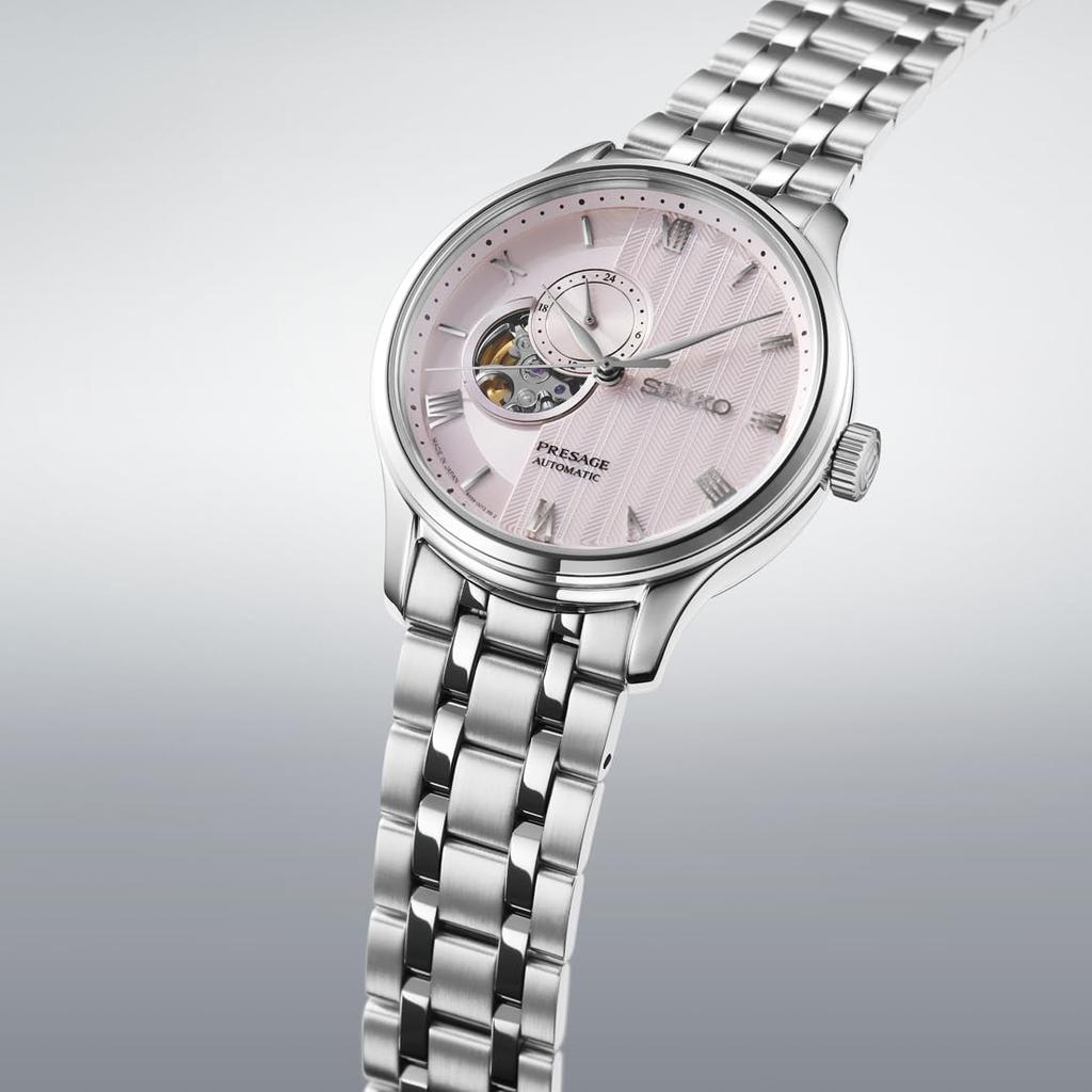 Seiko Presage Japanischer Garten SARY261 Silber Uhr Herren
