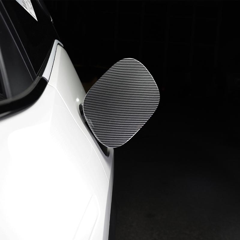 For KIA SELTOS SP3 2026 2027 Car Tuning Carbon Fiber Black Car Fuel Tank Cap Decoration Cover Trim Exterior Accessories