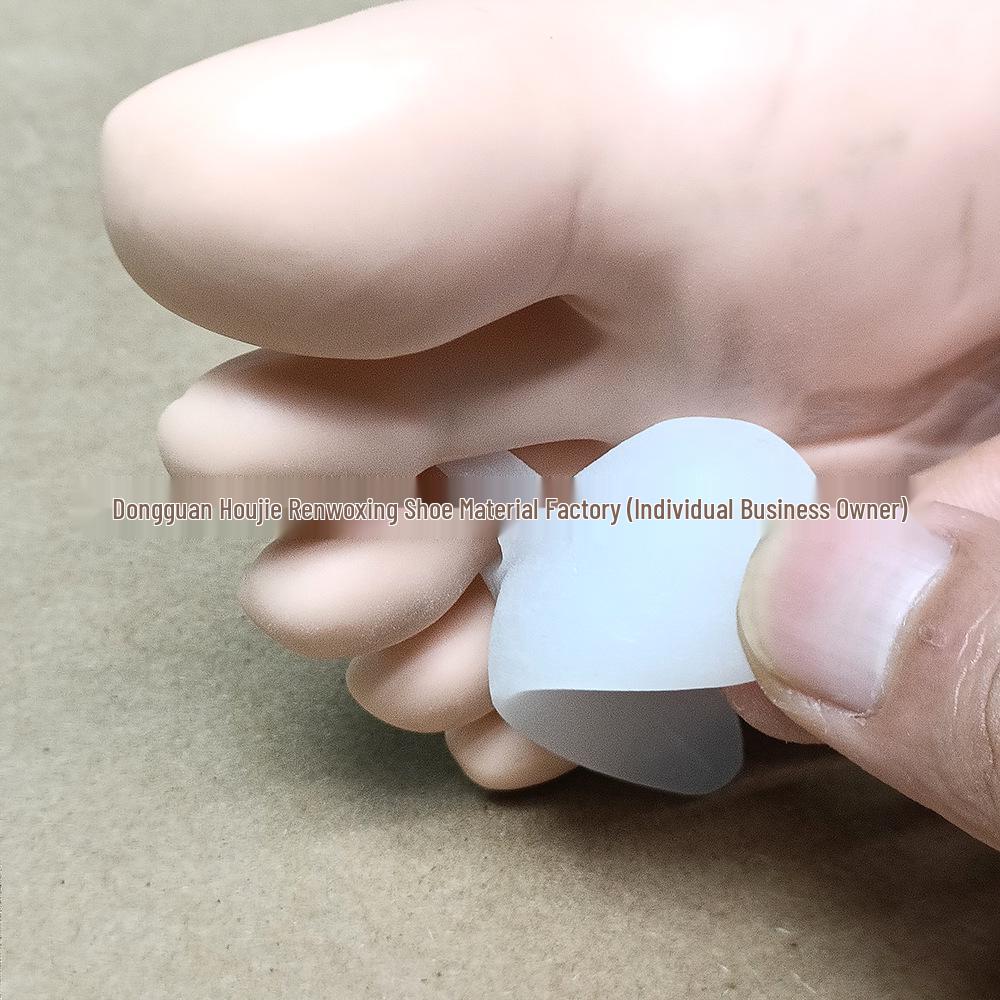 Soft Silicone Toe Separator & Corrector for Overlapping and Hammer Toes - Day & Night Relief