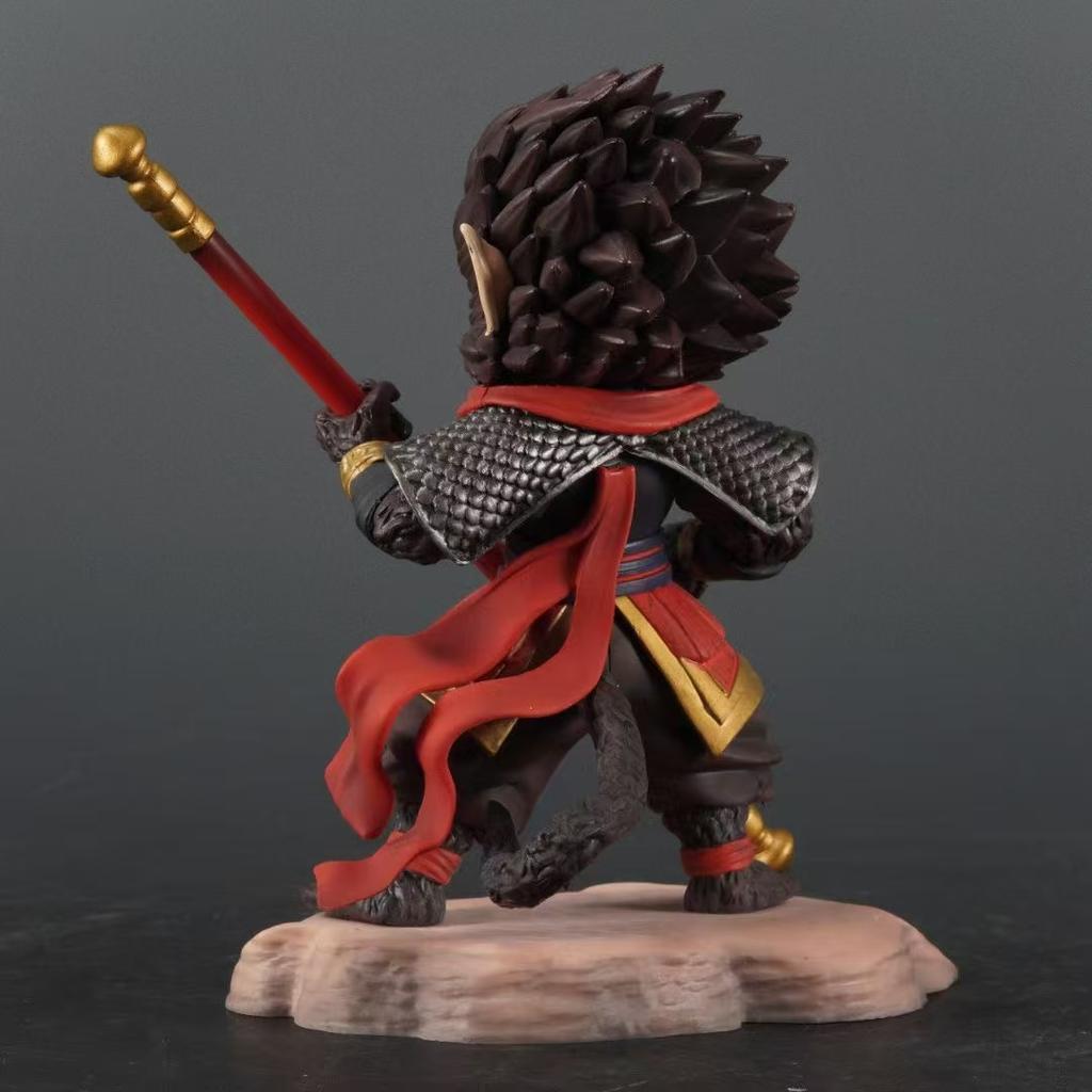 16CM Black Myth:Wukong Figures Wukong Anime Figure Q Version Figurine Pvc Gk Statue Models Dolls Action Figurine Toys Gifts