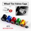 4Pcs/set Car Tire Valve Caps Mental Dust-proof Cover Decoration For JEEP Grand Cherokee Renegade Wrangler Compass Accessories AMT1