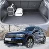 For Volkswagen VW Tiguan 5-Seat 2017 2018     3D Car Trunk Mat Cargo Liner Carpet Interior Accessories Cover