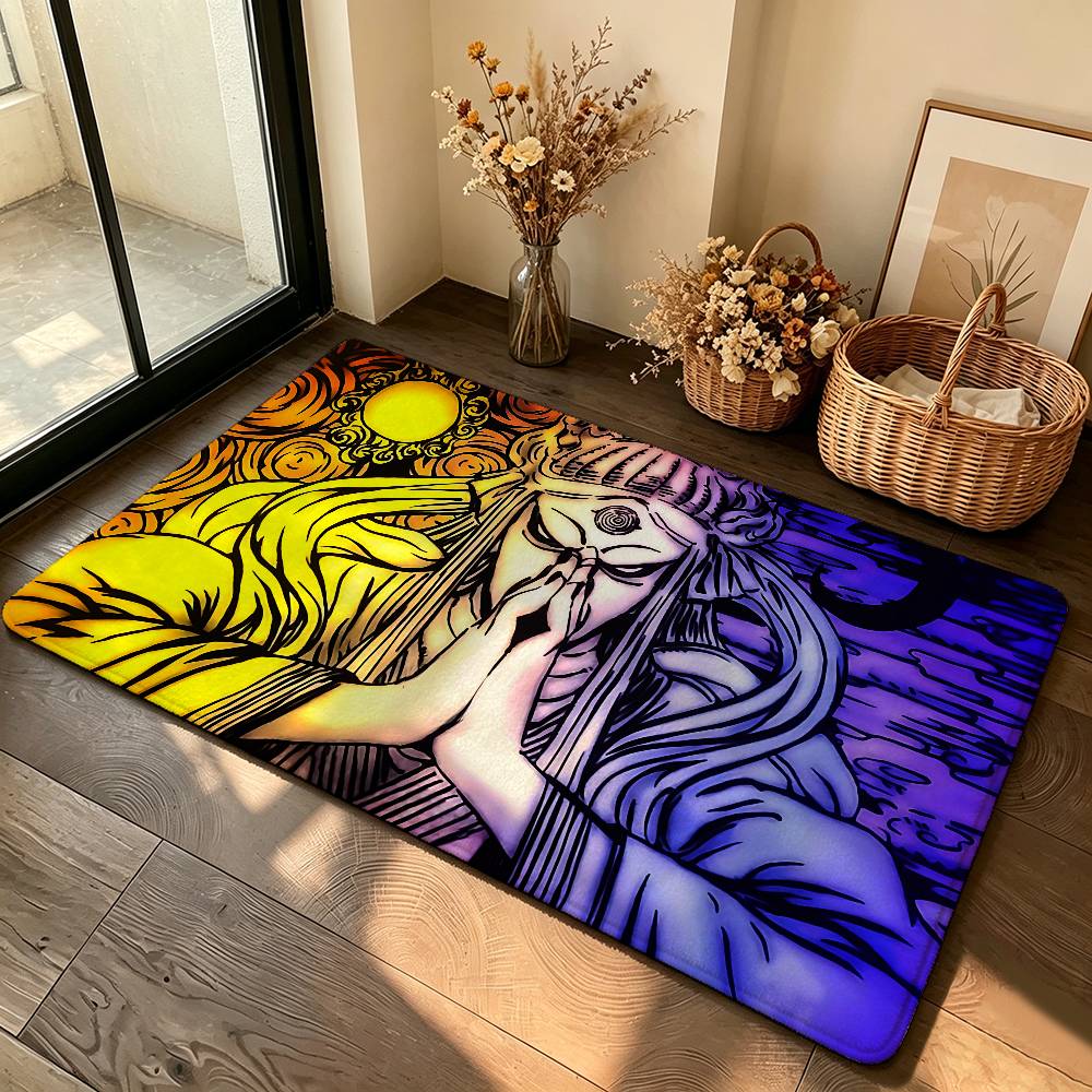 Classic Anme N-naruto-cool Carpet Bathroom Anti-slip Mat Door Mat Home Decoration Mat Entrance Door Mat Scratch-resistant Door