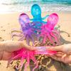 Polpo Scintillante Morbido Zucchero Pallina Antistress Per Bambini Animali Carini Spremere Giocattolo Fidget Morbido Oceano Sensoriale Decompressione Regalo