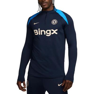 Letter Logo Half High Neck Slim Fit Raglan Long Sleeve T-Shirt Men Tops Dark-Blue FN9831-454