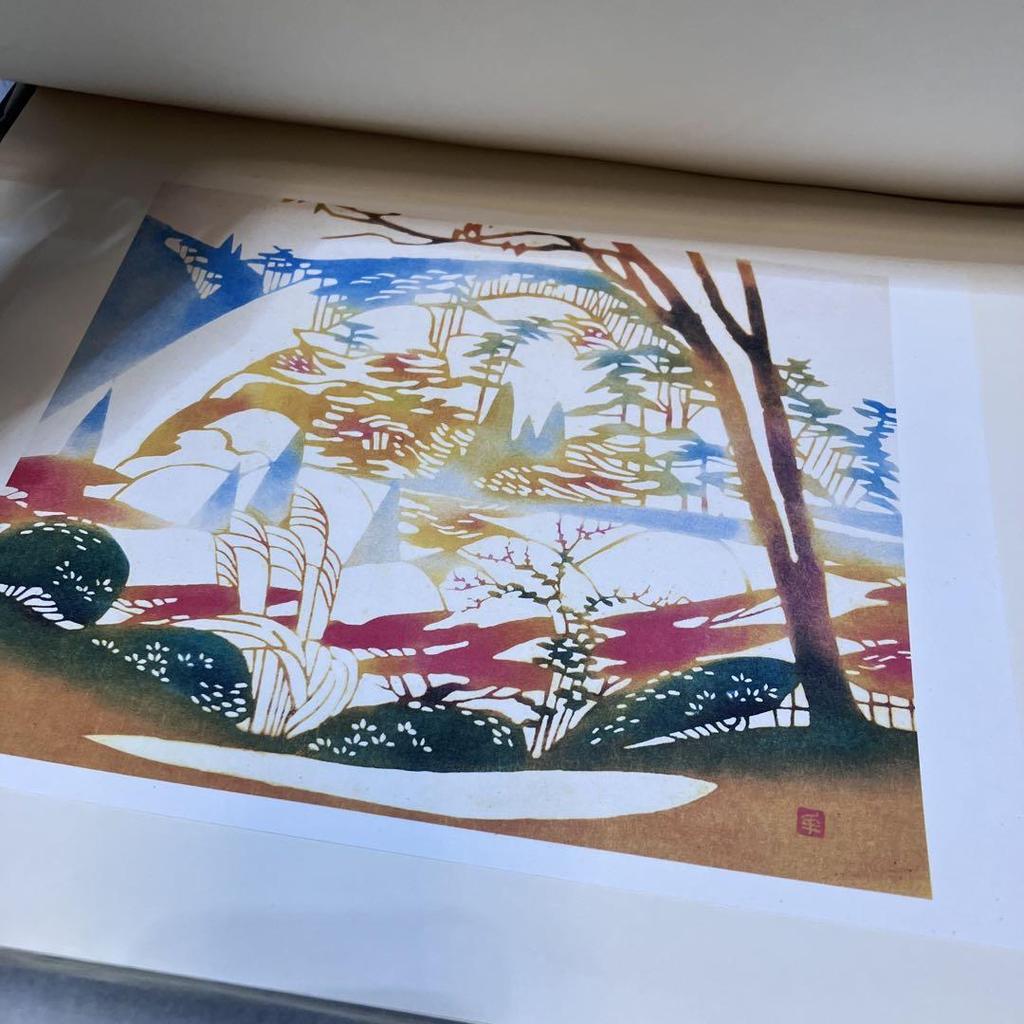 [USED] Living National Treasure Toshijiro Inagaki's Collection of Prints