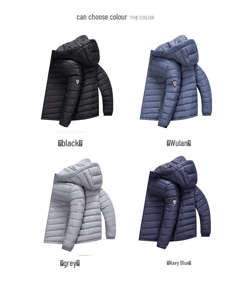 Men's 85% Duck Down Lightweight Jacket for Autumn/Winter - 25th Anniversary Edition (Style 1805)