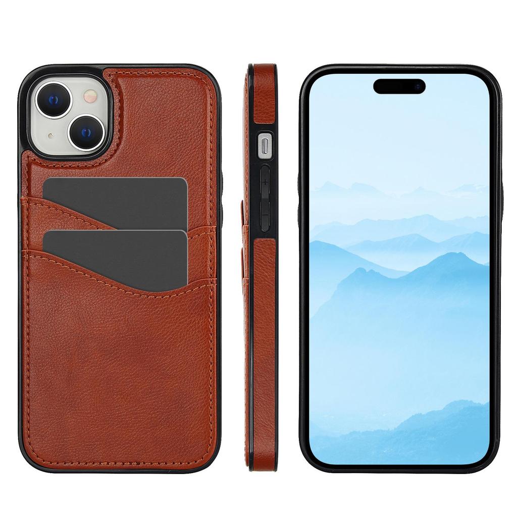 iPhone 15 Leather Case: Multifunctional Wallet & Protective Apple 14 Pro Max Case