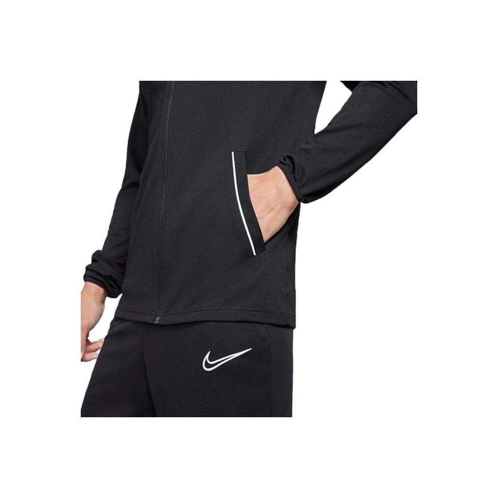 Nike Training Running Warm-Up Zip Jacket And Long Pants Sportswear Set Men Sportswear Black CW6131-010