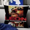 Leon Movie Cushion Cover Inches Farmhouse Decor Home Throw Pillow Covers for Couch Decorations