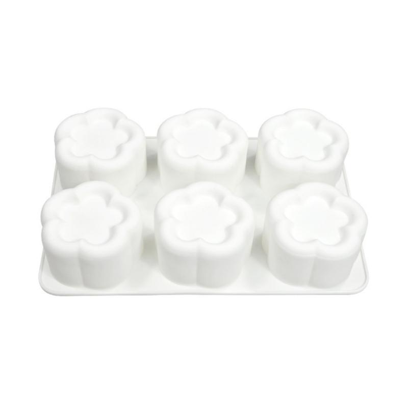 Flower Shape Silicone Molds Fondant Mousses Cake Molds Making Pastry Chocolate Molds Baking Decorating Tool Nonstick