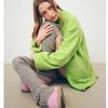 Drawstring Leg Warmer - Grey