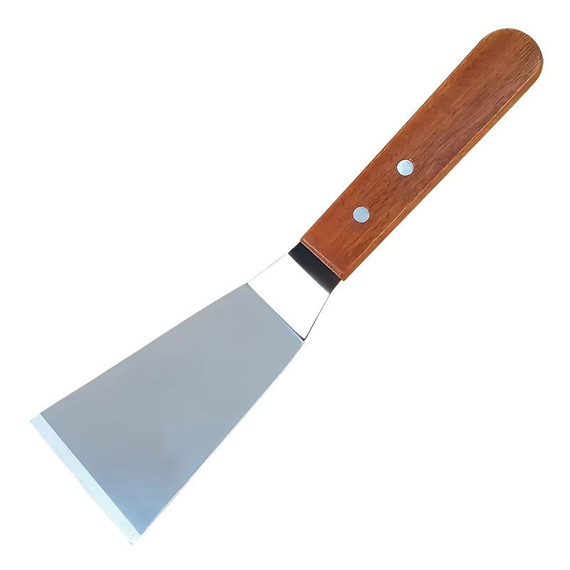 Приготовление Теппаньяки лопатка для стейка из нержавеющей стали лопатка для жарки пиццы ручной инструмент для торта треугольная лопатка лопатка для блинов