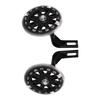 1Pair Universals Balance Auxiliary Wheel Kid Bikes Mutes Flashs Auxiliary Wheel Cyclings Practice Stabilizers Bikes Part