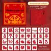 "2025 Spring Festival Chinese Paper-Cut DIY Kit for Kids – Handmade Holiday Window Decorations"