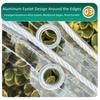 Transparente PVC Transparente Regenhülle Verdicktes Material Regendichtes Tuch Pergola Vordach