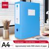 Deli A4 100mm Hook-and-Loop Plastic File Boxes