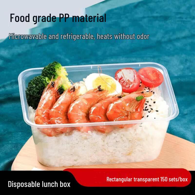 ZLIII Disposable Rectangular Takeaway Containers