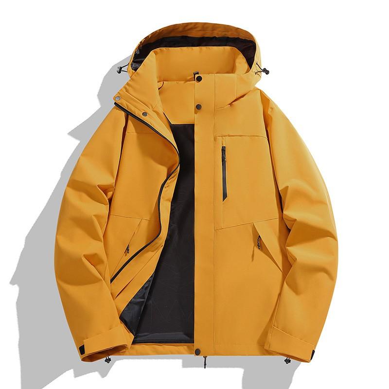 Unisex Waterproof Windproof Hiking Jacket Couples Outdoor Trekking Camping Travel