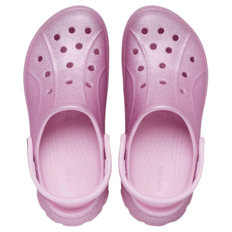 Crocs Bella Glitter Clog Fashion Casual Clogs Unisex Clogs Ballet-Pink 210452-6GD