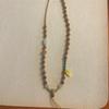 Hand-Woven Olive Pit & Dzi Bead Necklace with Adjustable Ethnic-Style Pendant Lanyard