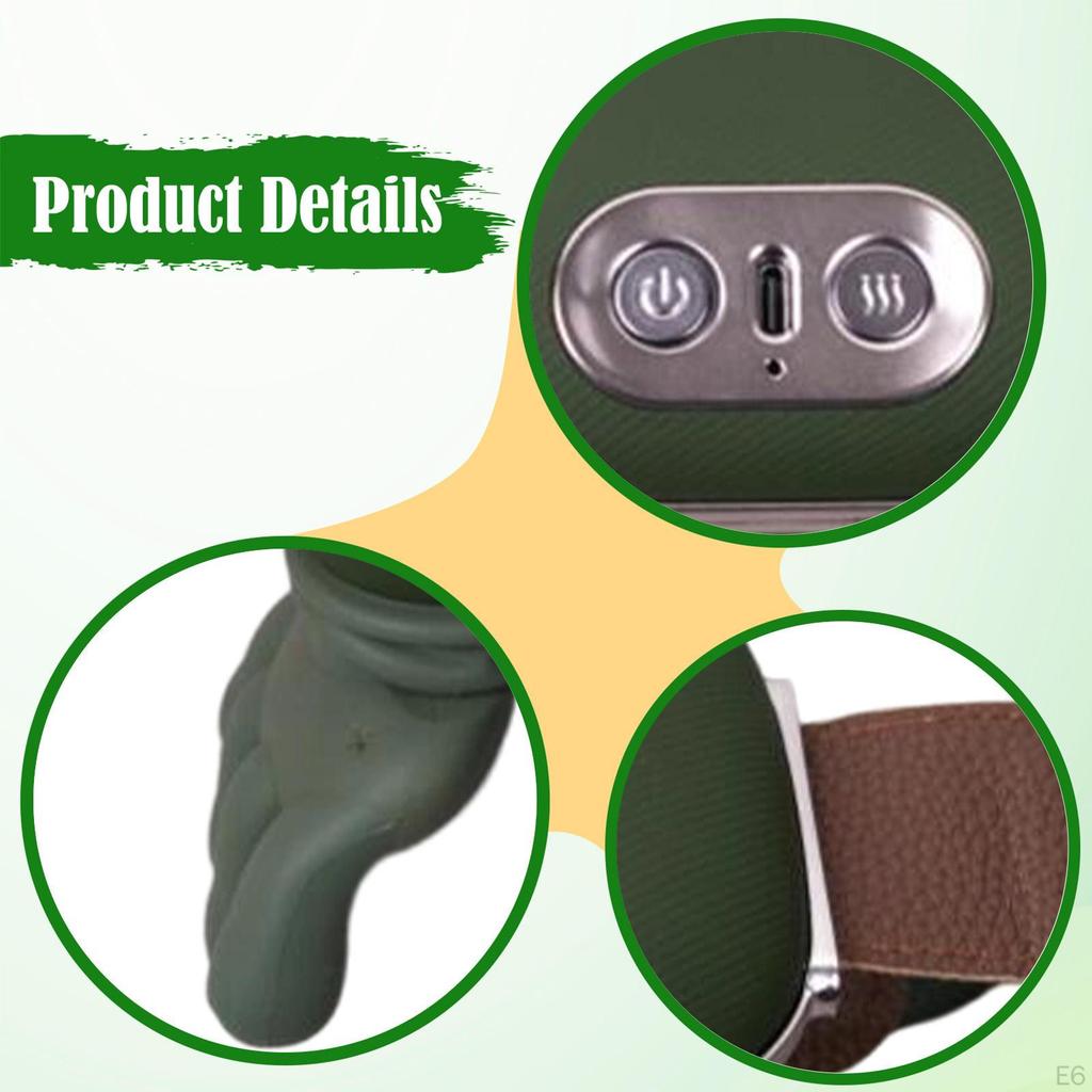 Neck Massage Body Massaging Tool Electric Shoulder Massager with Adjustable Heat and Fingertip
