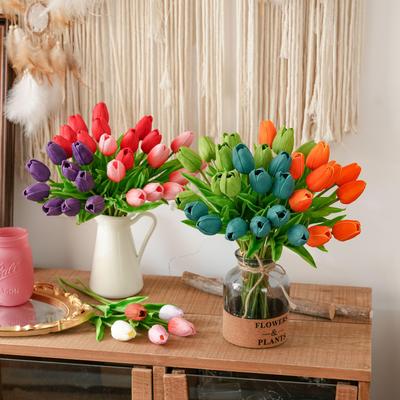 Windduftende Tulpe Künstliche Blume für Hochzeits- & Heimdekoration - INS-Stil