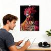 2026 New Year Calendar 12 Month Humorous Rooster Pictures Funny Calendar 2026 for Bedroom School Office Work Apartment Dormitory