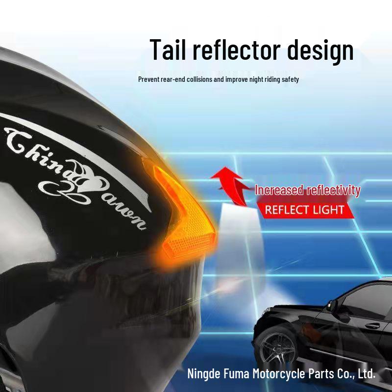 Universal Half-Face Helmet: Windproof, All-Season Riding Gear for Men & Women