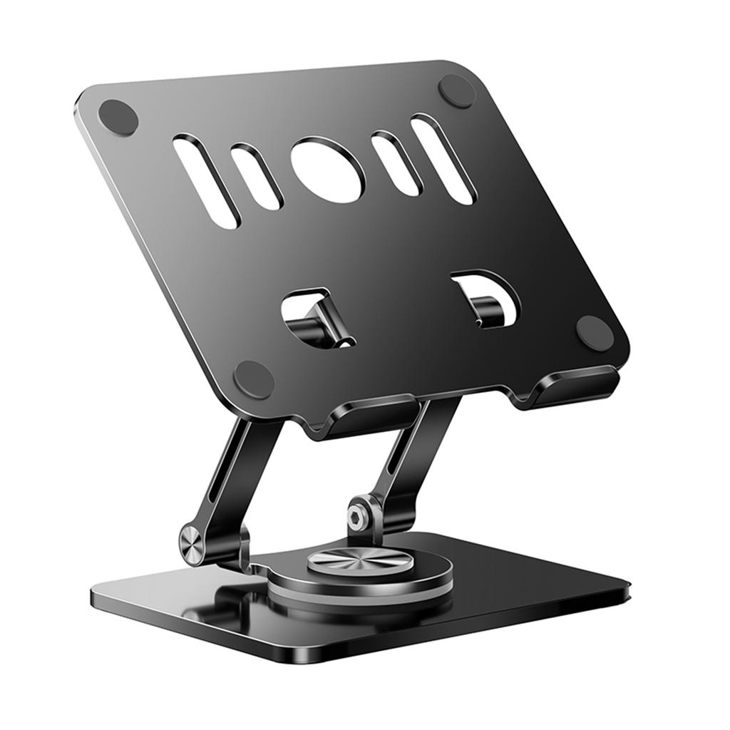 J58 Cooling Gaming Stand Rotating Tablet Holder Dual Rod Support Alloy Steel Foldable Cradle
