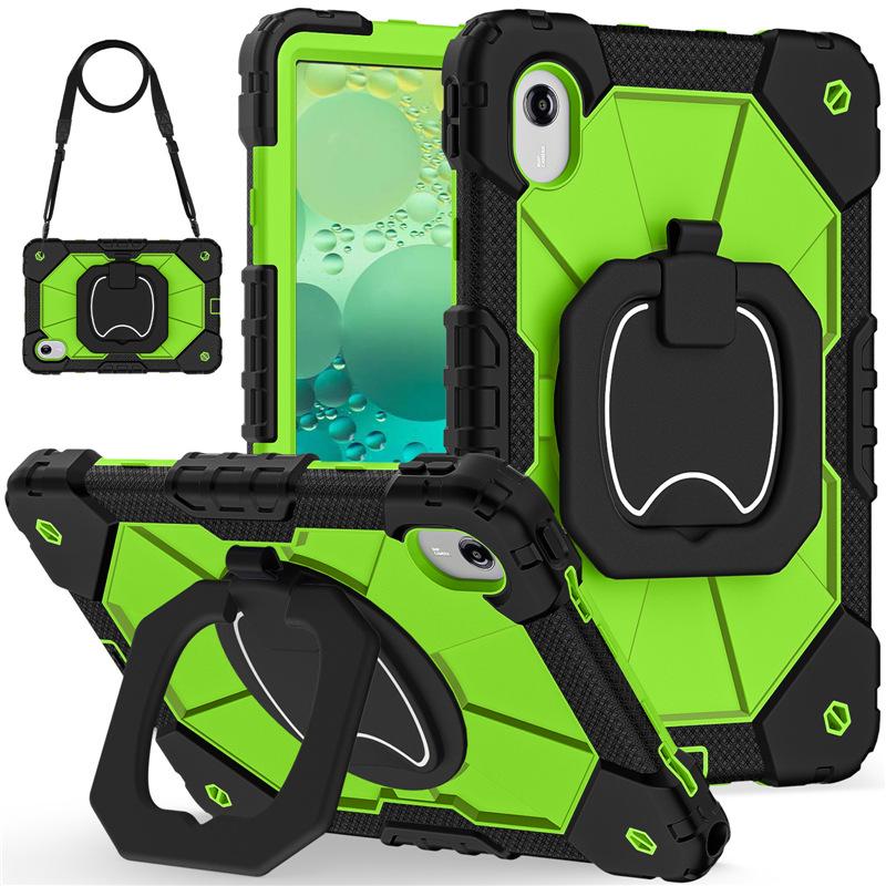 Lenovo Xiaoxin Pad 11 2025 Rotating Stand Silicone Case - Drop-Proof, Handheld Protection