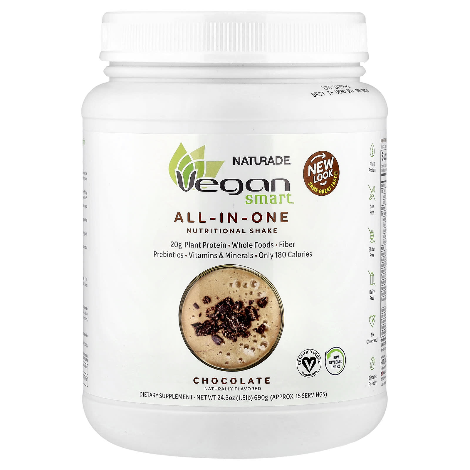 

All-in-One Nutritional Shake, Chocolate, 690 G (1.51 Lbs)