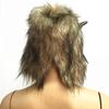 Halloween Horror Savage Wolf Head Mask Masquerade Fluffy Headgear Decoration