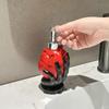 Creative Abstract Hand-held Heart-shaped Resin Lotion Bottle Home Body Wash Shampoo Refills Travel Portable Soap Dispenser Gift