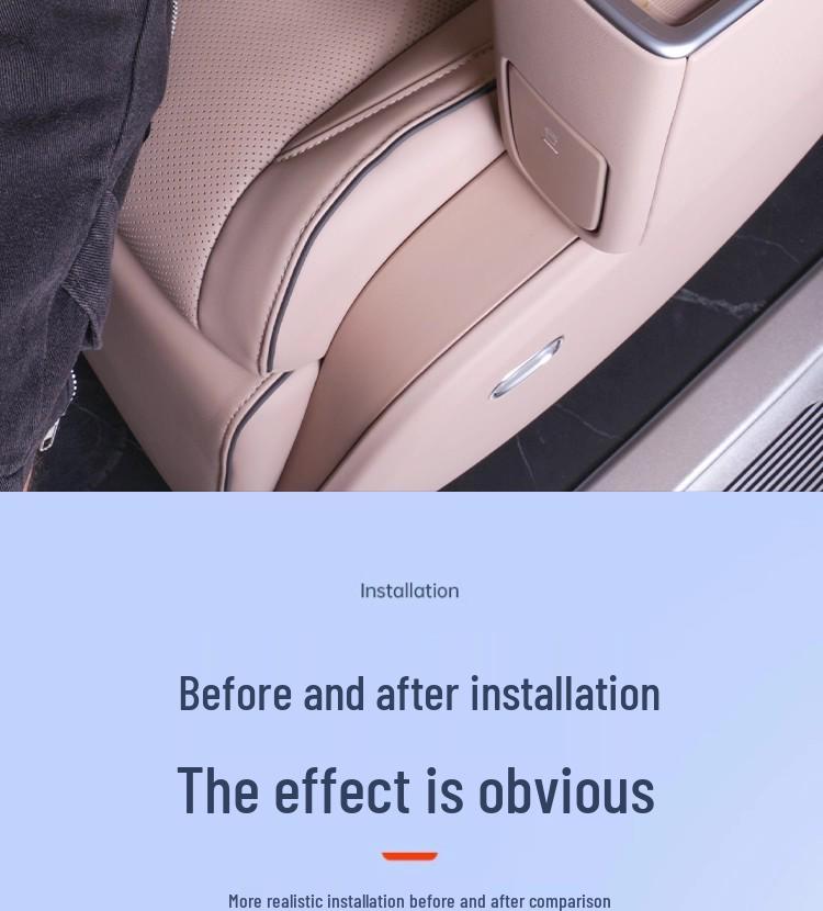 Silicone Anti-slip Dustproof Pad for Xpeng X9 Armrest Wireless Charging