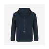 Chaqueta de Manga Larga con Capucha de Color Sólido para Hombre Chaquetas Azul Marino NJ3LR10B