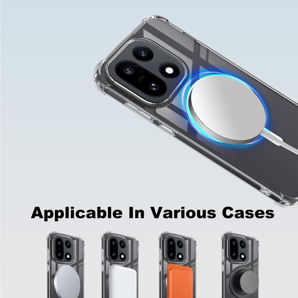 Für OnePlus 15 5G Handyhülle IMAK Stoßfest Weich Space Magnetische Hülle