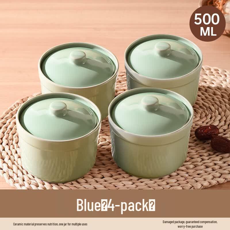 Ceramic Double Boiler Stew Pot