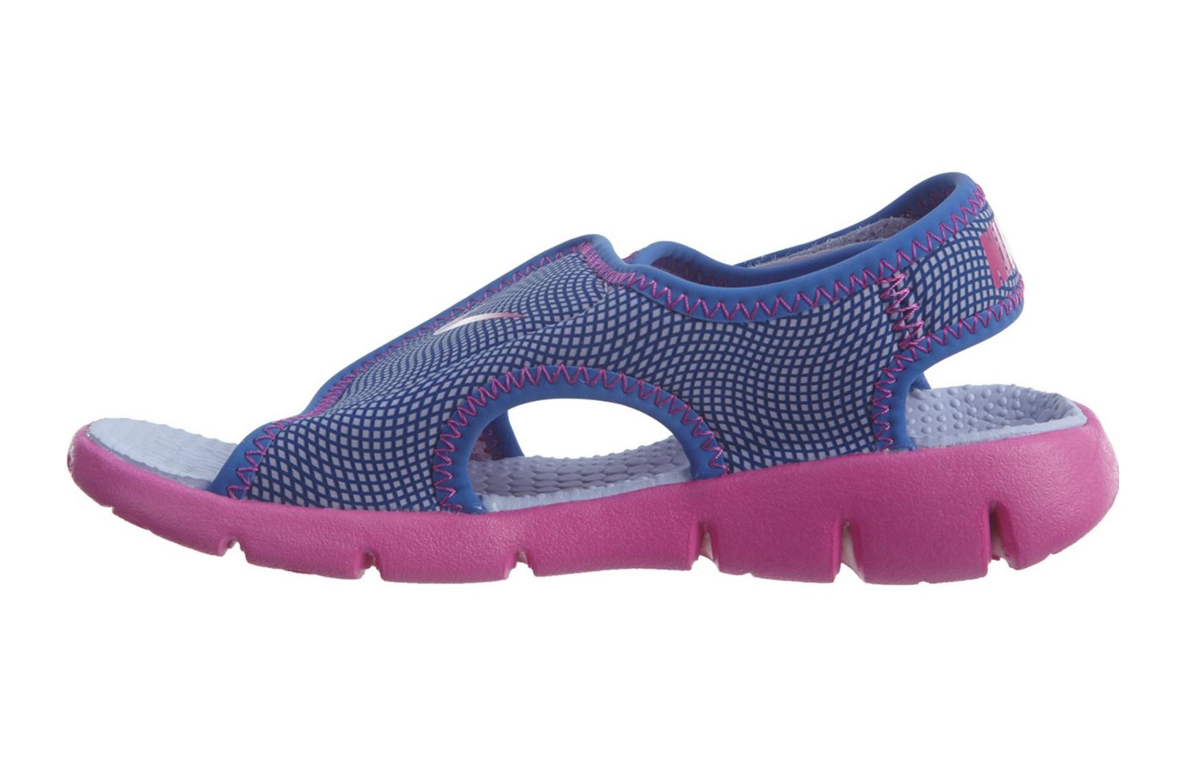 

Nike Sunray Adjust 4 Slip Resistant Cushioning Abrasion Resistant Breathable Children s Sandals Purple Kids 386520-504 28