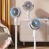 Pedestal Fan Powerful Air Circulator Quiet USB Standing Fan 38-82cm