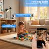 Chuangmi Binocular WiFi Camera with Two-Way Voice, Indoor/Outdoor Universal Use