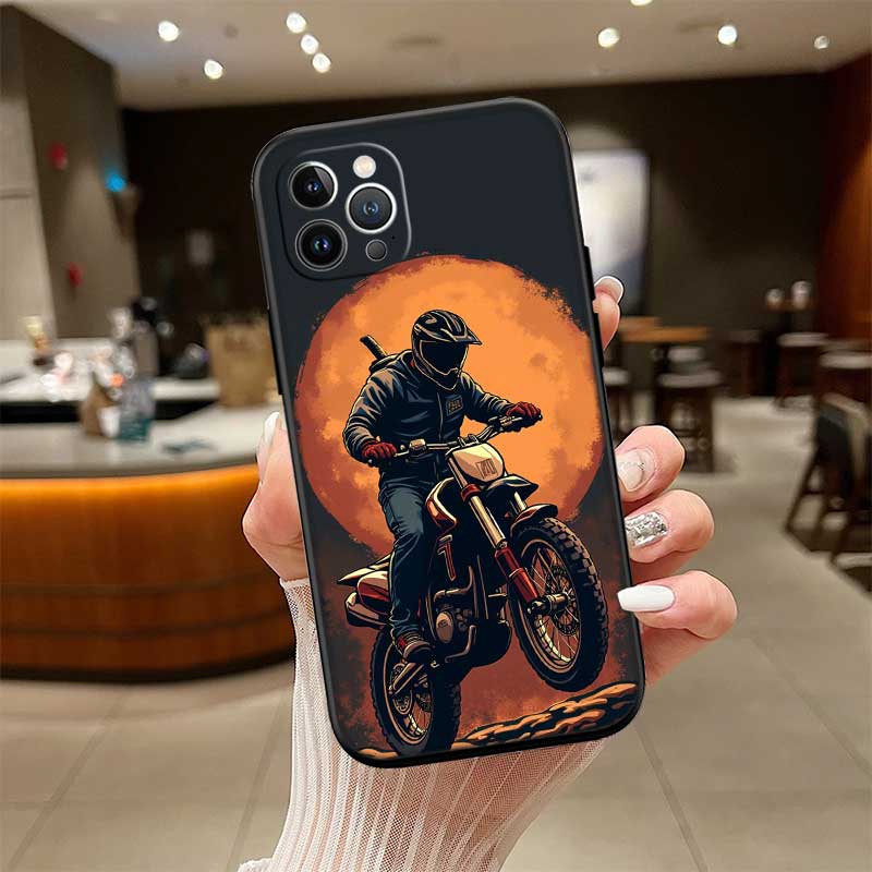 UP38 Motorcycle Racing New High-End Shell Phone Case for Redmi Note 10 11 12 Pro Max 10S 10C 10T 11A 11S 12S 12C