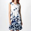 Women's Fashion Casual Print Round Neck Sleeveless Short Dress