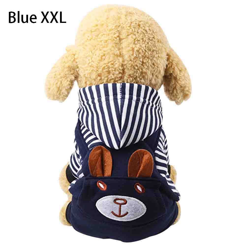 Cute Bear Dog Clothes Pet Puppy Hat Clothing Small Dog Hat Casual Clothing Pet Cat Clothes TeddyChihuahuaFrenchBullfight Clothes