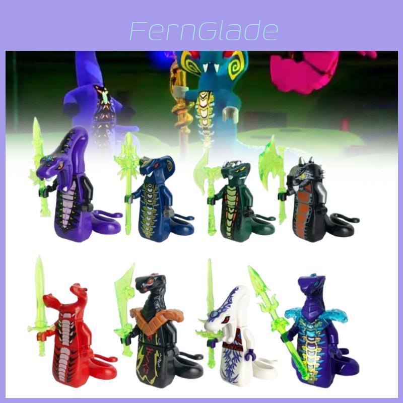 Ninjago Snake Building Blocks With Diy Assembly For Kids And Collectors