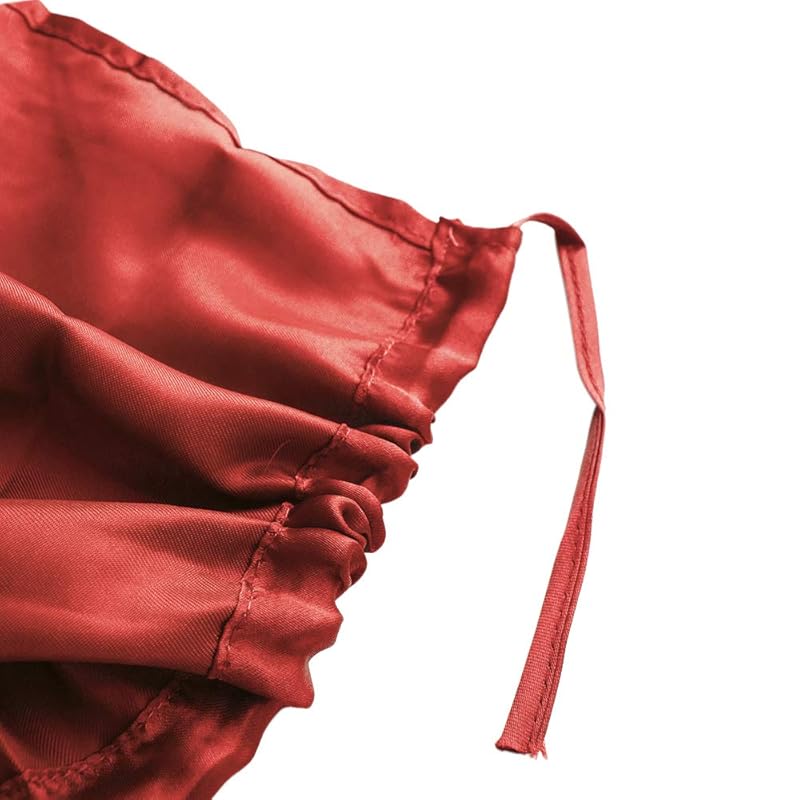 TopTie Kids' Hero Cape Costume, Perfect for Halloween, Children's Day, Christmas, or Birthdays - Red - 140cm H X 90cm W