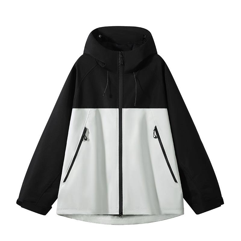 Bird Home with Live Burst Storm Jacket Lovers Autumn Single Windproof Waterproof Mountaineering Jacket